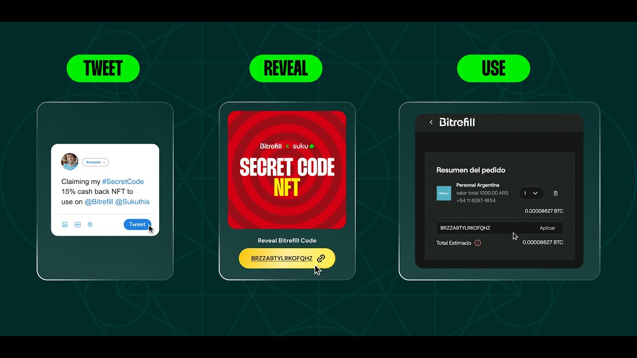 Claim your Bitrefill 