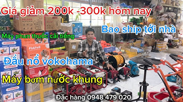 Máy cưa xích, máy bơm nước, máy nổ trại xuồng, giá rẻ 