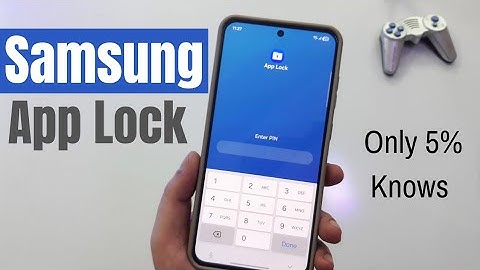 Samsung Official App Lock | *ACTIVATE NOW*