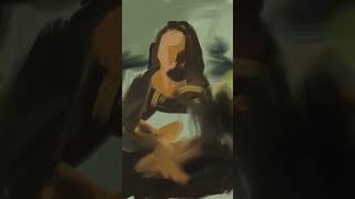Mona Lisa Recreation Da Vinci master study