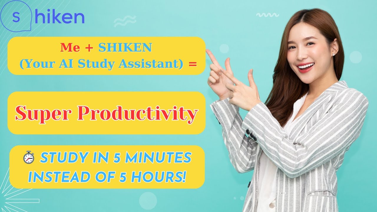 Boost Your Brainpower with Shiken’s AI Tools – Study in Minutes, Not Hours!