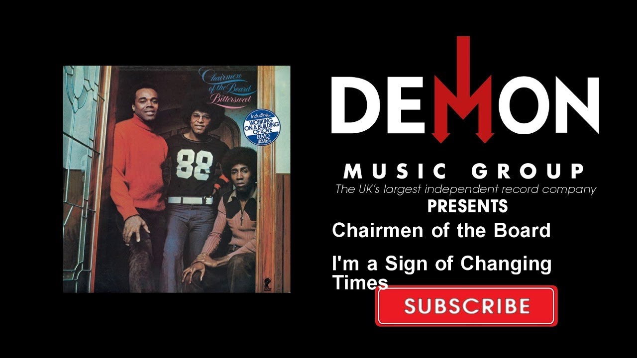 Chairmen of the Board - I'm a Sign of Changing Times - YouTube