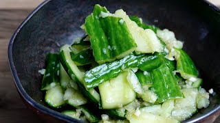 Celebrity Smashed Cucumber Salad – No-Mess Bag Method, Garlic & Black Vinegar Profile