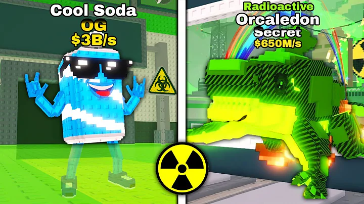 I Crafted EVERY NEW BRAINROTS ☢️ RADIOACTIVE ADMIN ABUSE UPDATE 😱 Steal a Brainrots