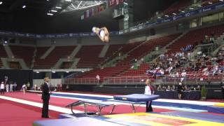Alex Renkert - Pass 2 - 2013 World T&T Championships - DMT Qualification