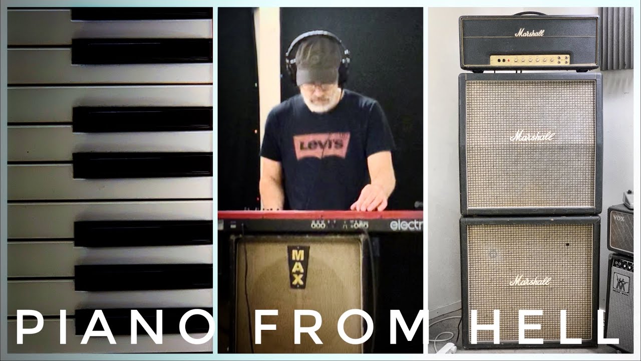 Piano Through Cranked Marshall Full Stack!! - YouTube