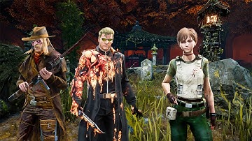 DBD | Survivor Gameplay vs Wesker & Deathslinger (No Commentary)