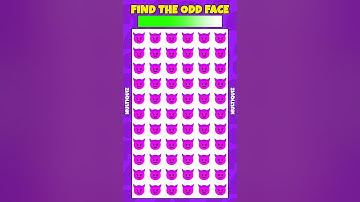 Find The Odd One Out-Numbers & Emoji Edition (Best Quiz Video) #quiz #dailyquiz #spottheoddoneout