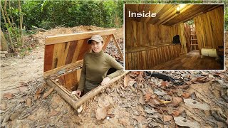 This Woman Vanished Into the Woods… What She Built Underground Is Incredible!