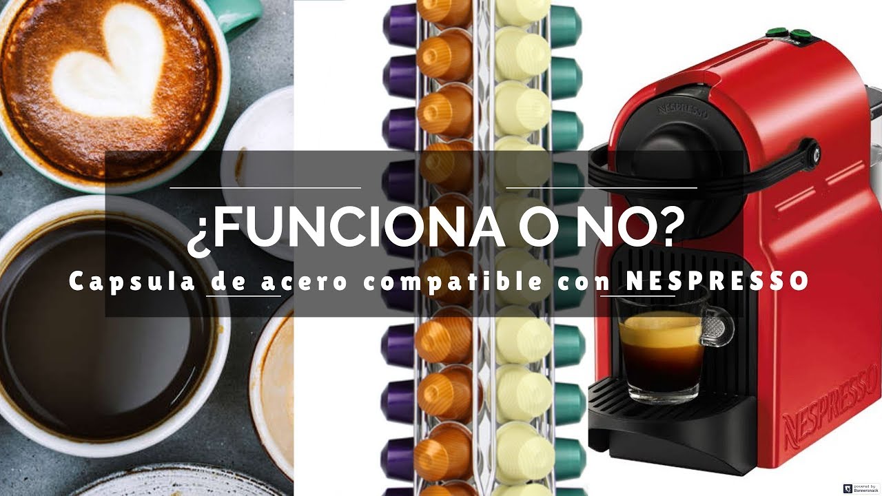 Cápsulas Nespresso de Acero Inoxidable para Cafeteras- Reutilizables |  Linio Chile - GE018HL0LGRMYLACL