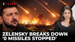 'Lost My Sleep: Zelensky Cries On Cam as Ukraine Fails to Intercept Russian Missiles| Firstpost Live