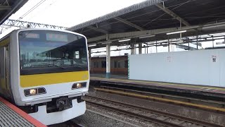 E231系500番台　中央・総武線　八ミツA517編成　各駅停車　津田沼行き　阿佐ヶ谷駅到着！！