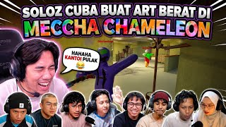SOLOZ CUBA BUAT ART BERAT DI MECCHA CHAMELEON TAPI ASYIK KANTOI JE 🤣