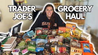 HUGE HEALTHY TRADER JOE'S GROCERY HAUL | WeightWatchers Points & Calories/Macros