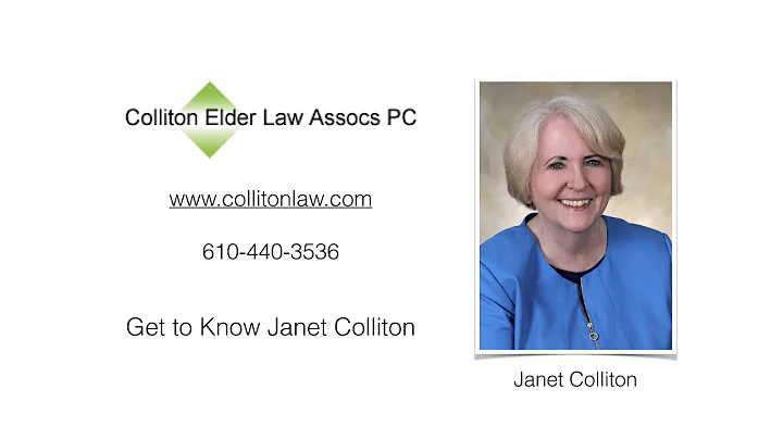 Get to Know Janet Colliton from Colliton Elder Law...