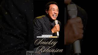do you really love me smiling? would you come let&#39;s cruise? 💞😍🥰 #smokeyrobinson #80smusic