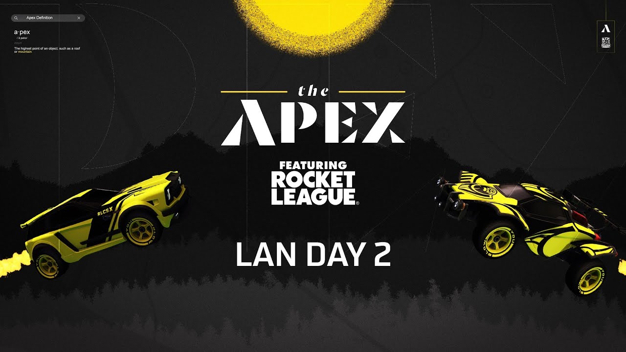 🔴 The Apex, Featuring Rocket League | LAN Day 2🔴