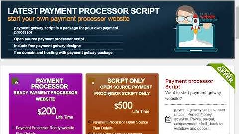 p2p payment processor script
