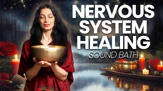 Parasympathetic Nervous System Healing Frequency Music  Sound Bath Meditation