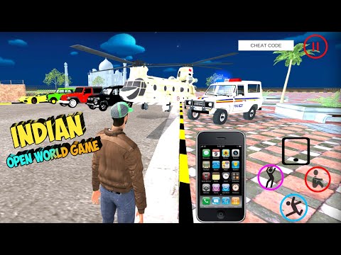 finally new update indian boy ( SRC ) Open World Game , New Helicopter 🚁 add, cars , train 🚂