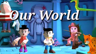 Nimuu .Our World . Cartoon.