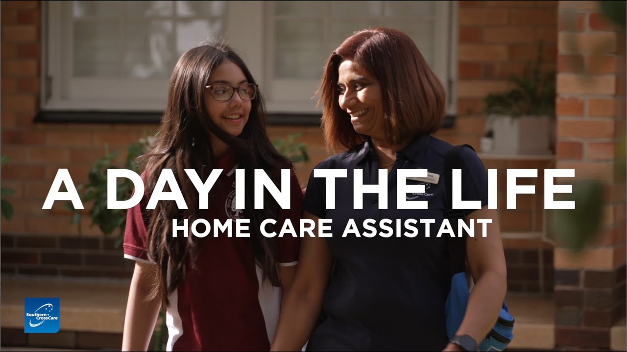Day in the life of a Home Care Assistant - YouTube
