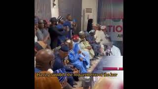 Tinubu of the APC declared winner in the 2023 presidential election.#tinubu #viral #shorts#election