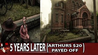 Red dead redemption 2 this is a show of arthur's kindness on helping
out woman to build house for veterans and their families arthur has
contributed t...