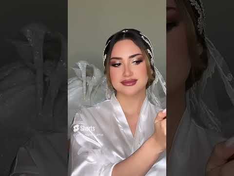 اجمل عروس من سوريا شوفوا الجمال والبراءة مكياج ليندا مهروسة دبي الامارات عرس ليندا اكسبلور ترند
