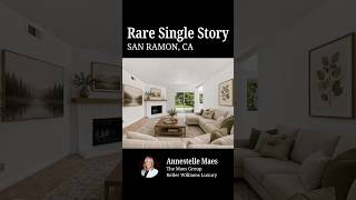 Rare Single Story Home For Sale in San Ramon CA | 147 Summerset Ct