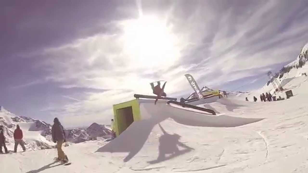 Len Jorgensen Top to Bottom run through the Stubai Park