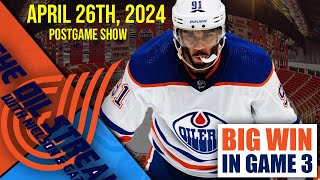 Oilers Dominate to Win Game 3! - GCL Diesel Oil Stream Postgame Show - 04-26-24