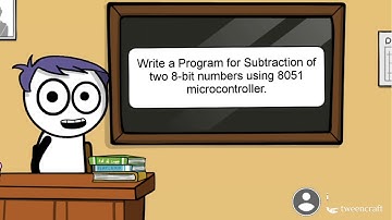 Microcontroller Programming | Subtraction | Practical #ELECTROLEDGE