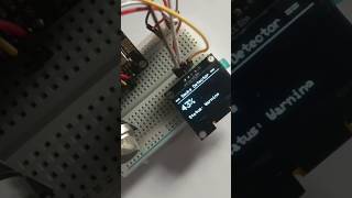 smoke detector using esp 32 #shorts #arduino #electronics