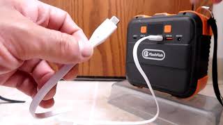 FlashFish : Portable AC/DC Power Station *model A101*  (unboxing &amp; review)