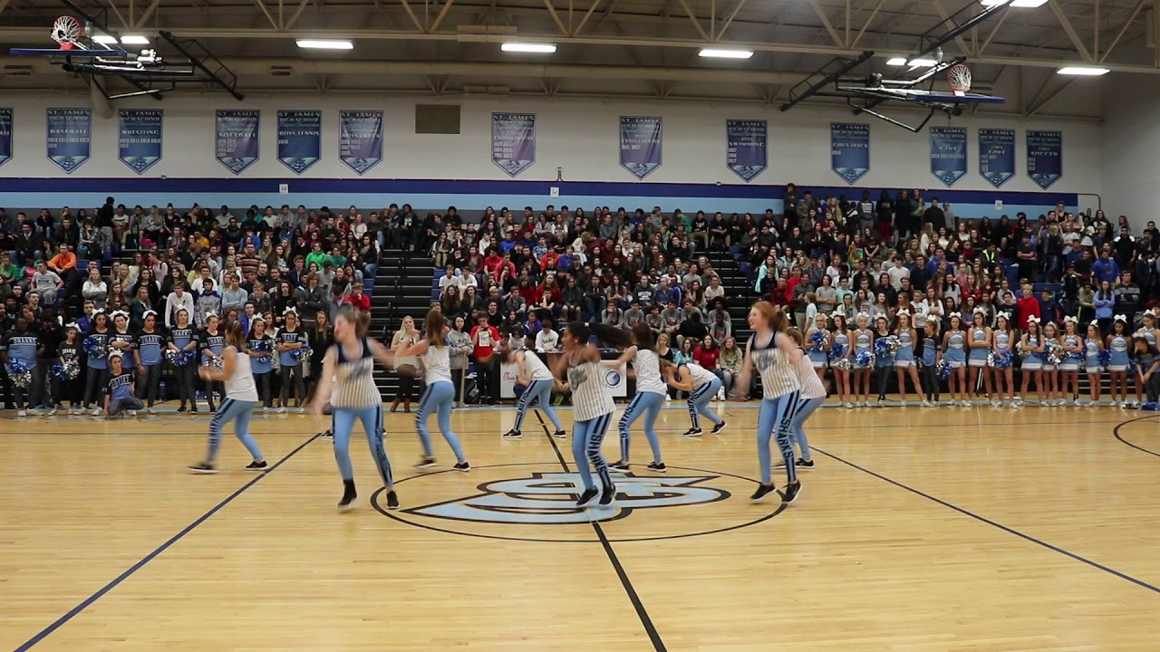 newspaper mockup PEP RALLY