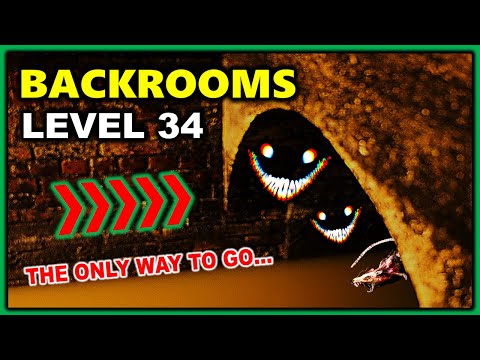 The Backrooms Level 34 - Sewer System 