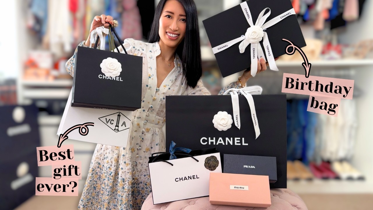 LUXURY HAUL: Chanel Bag Unboxing & Most Unexpected Gift from Mom