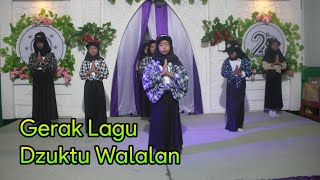 Gerak Lagu Dzuqtu Walalan | Haflah Attasyakur Lil Ikhtitam Ke-28 TPQ SABILUL HUDA