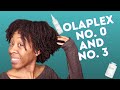 OLAPLEX No 0 and No 3 on DAMAGED Type 4 Natural Hair