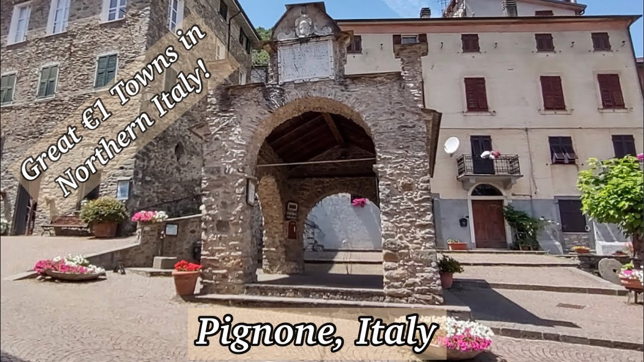 Pignone Italy’s Best €1 Village! Only 15 Mins to Cinque Terre Towns
