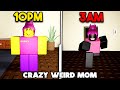 A weird strict mom fan game  crazy weird mom full walkthrough  roblox