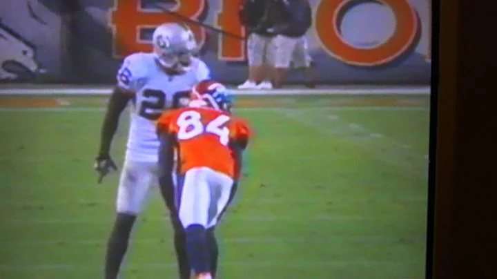 Broncos try to punk Oakland Raiders Corner Stanfor...
