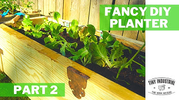 How To Build A Quick And Easy Planter Box - Part 2