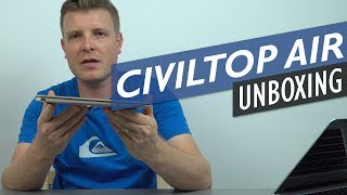 Civiltop Air Unboxing & Hands-On - 12.5 Thin And Light Celeron N3450 Laptop