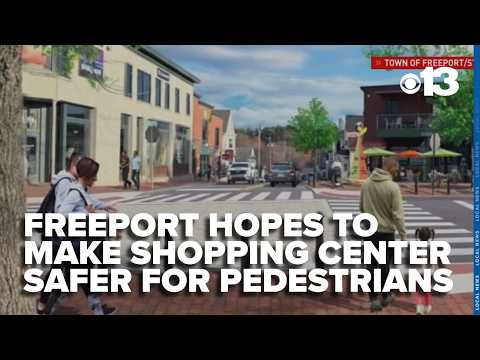 Freeport town leaders back plan to make shopping district safer for pedestrians