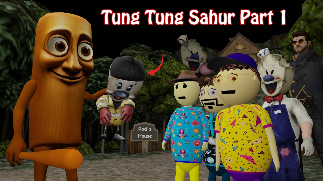 Gulli Bulli And Tung Tung Sahur Part 1 | Free Fire Monster | Gulli Bulli | Make Joke Horror