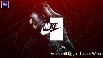 After Effects Tutorial #4 - Animated Logo [Linear Wipe] | Quick Tutorial