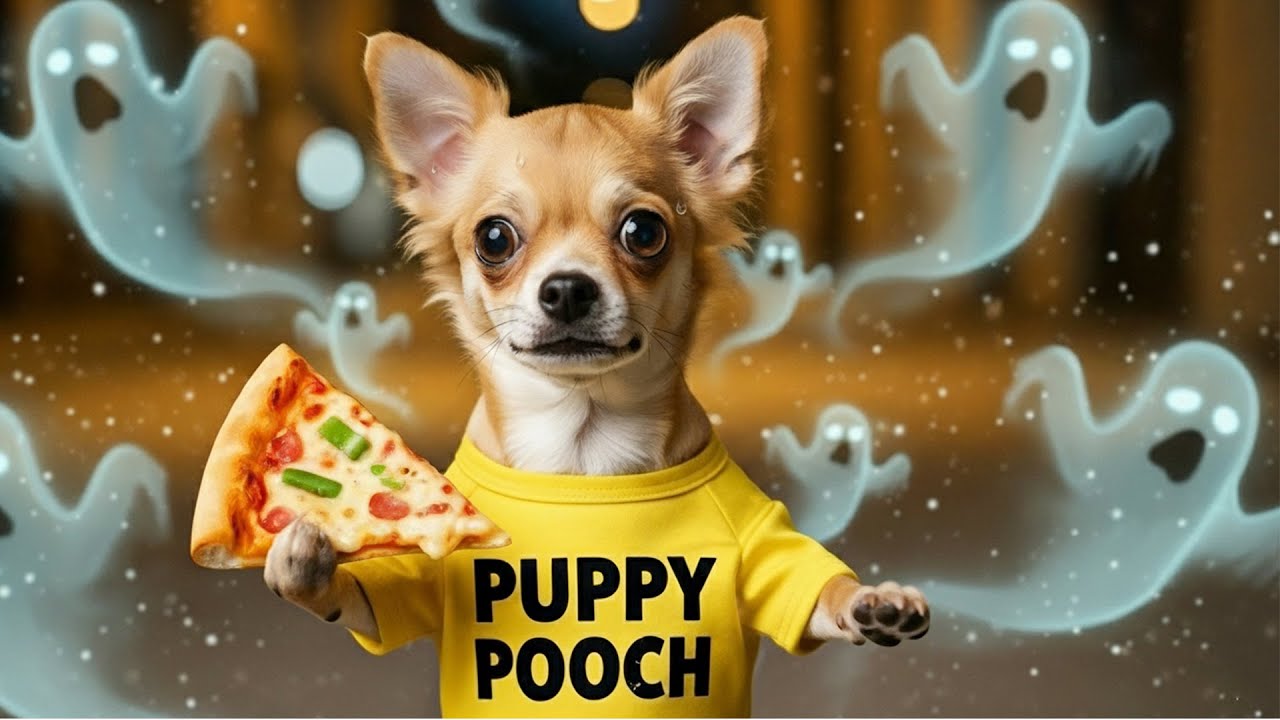 HAUNTED NIGHT – Puppy Pooch HAUNTED By Ghostly Tricks | Chihuahua Dog Puppies | Teacup Chihuahua