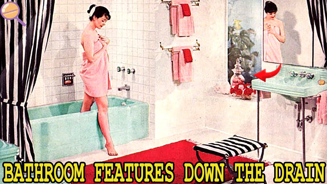 20 Vintage Bathroom Features That Have Faded Away with Time - YouTube
